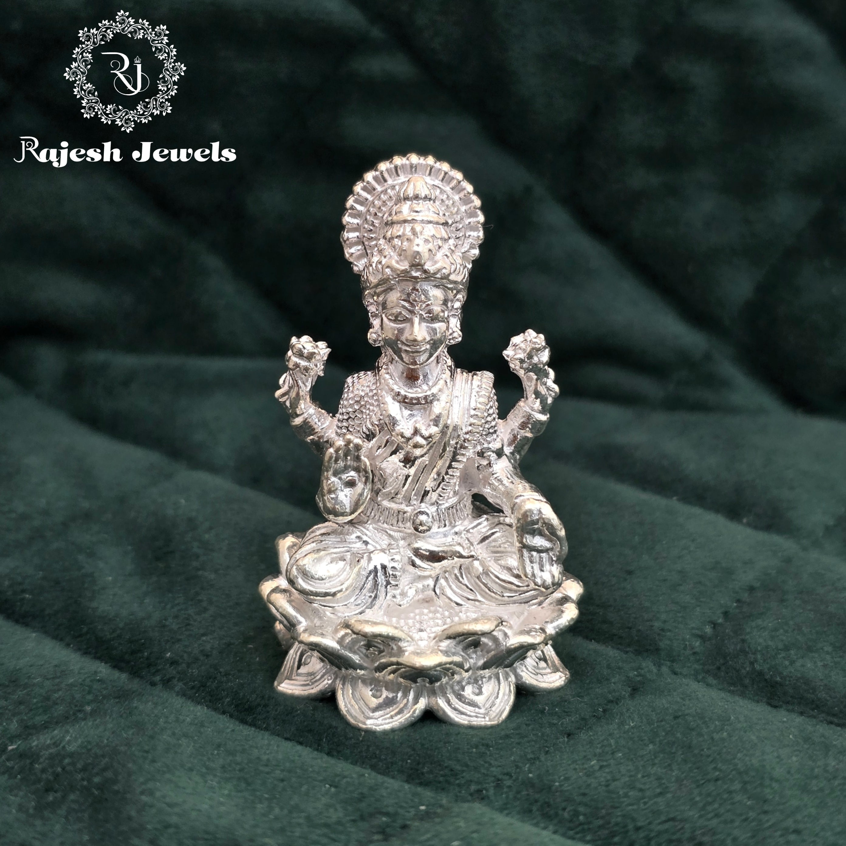 Shree Mahalakshmi 3D Solid Idol