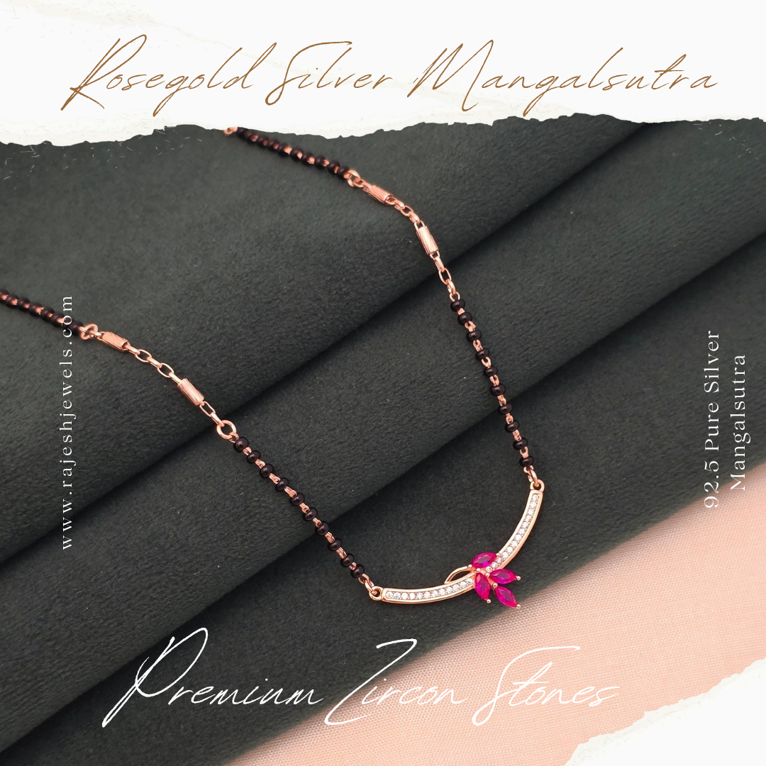 Classy Rosegold Mangalsutra