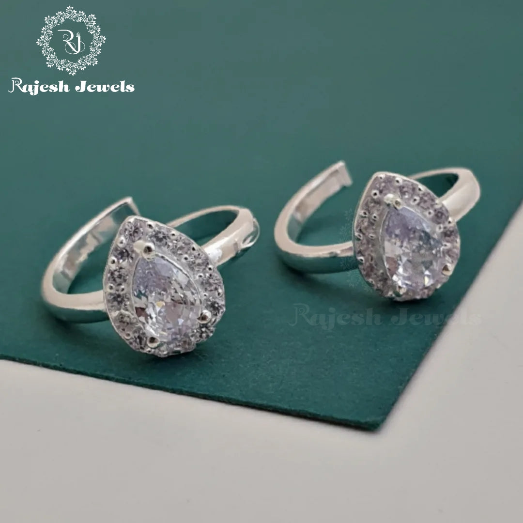 Teardrop Cz White Toering