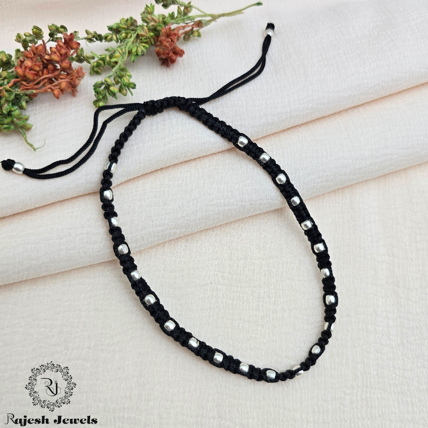 Elegant Balled Nazariya Anklet