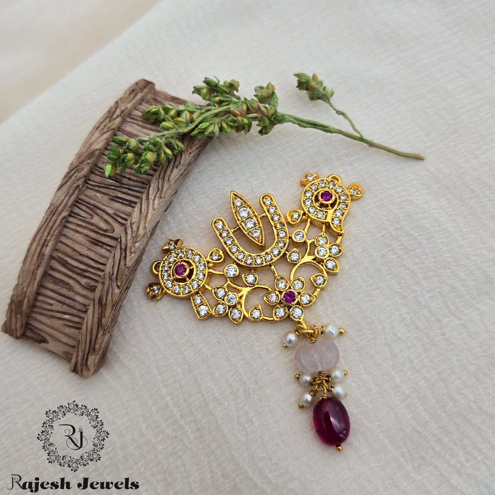 Shanku Chakra Nama Silver Pendant