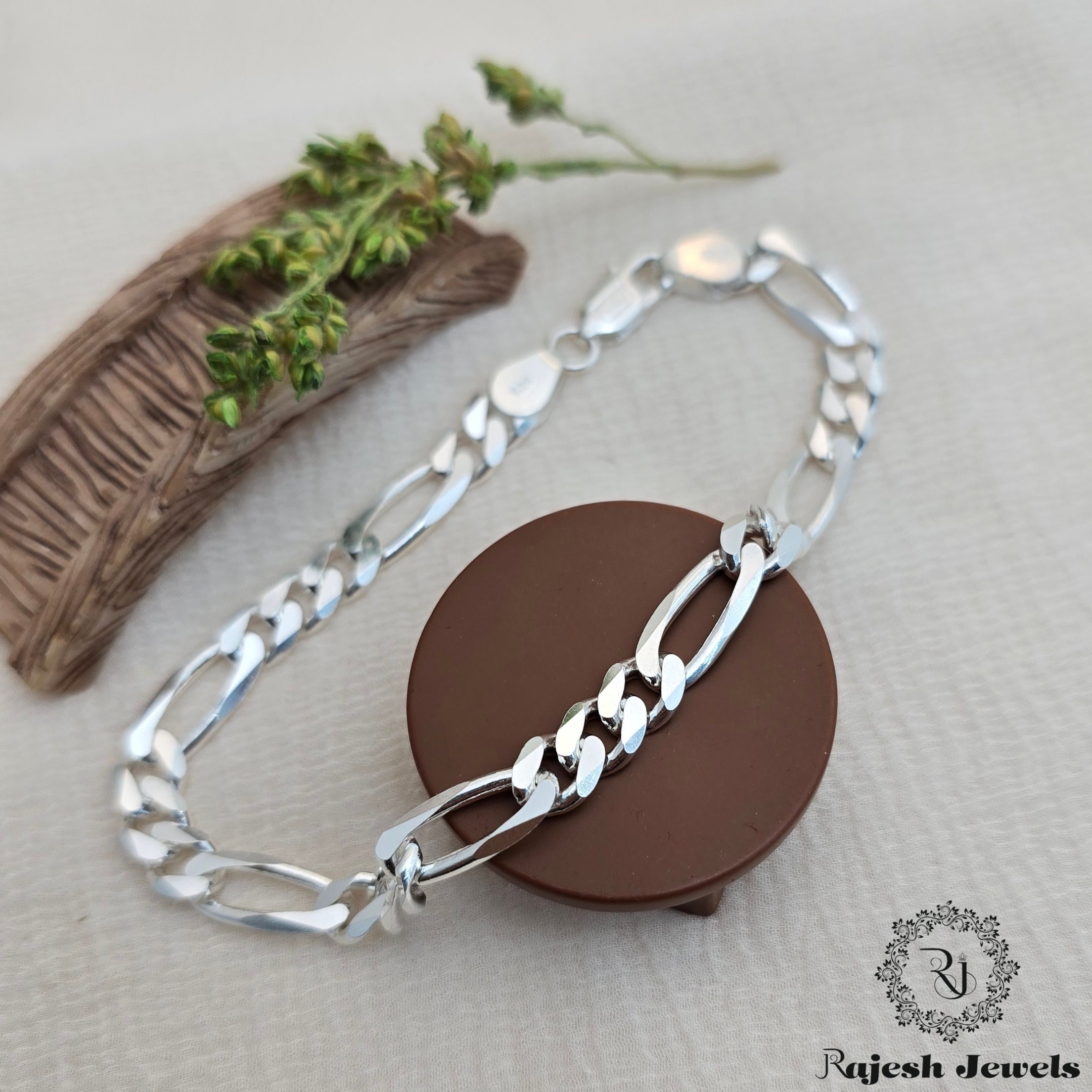 Sachin Thendulkar Silver Men's Bracelet
