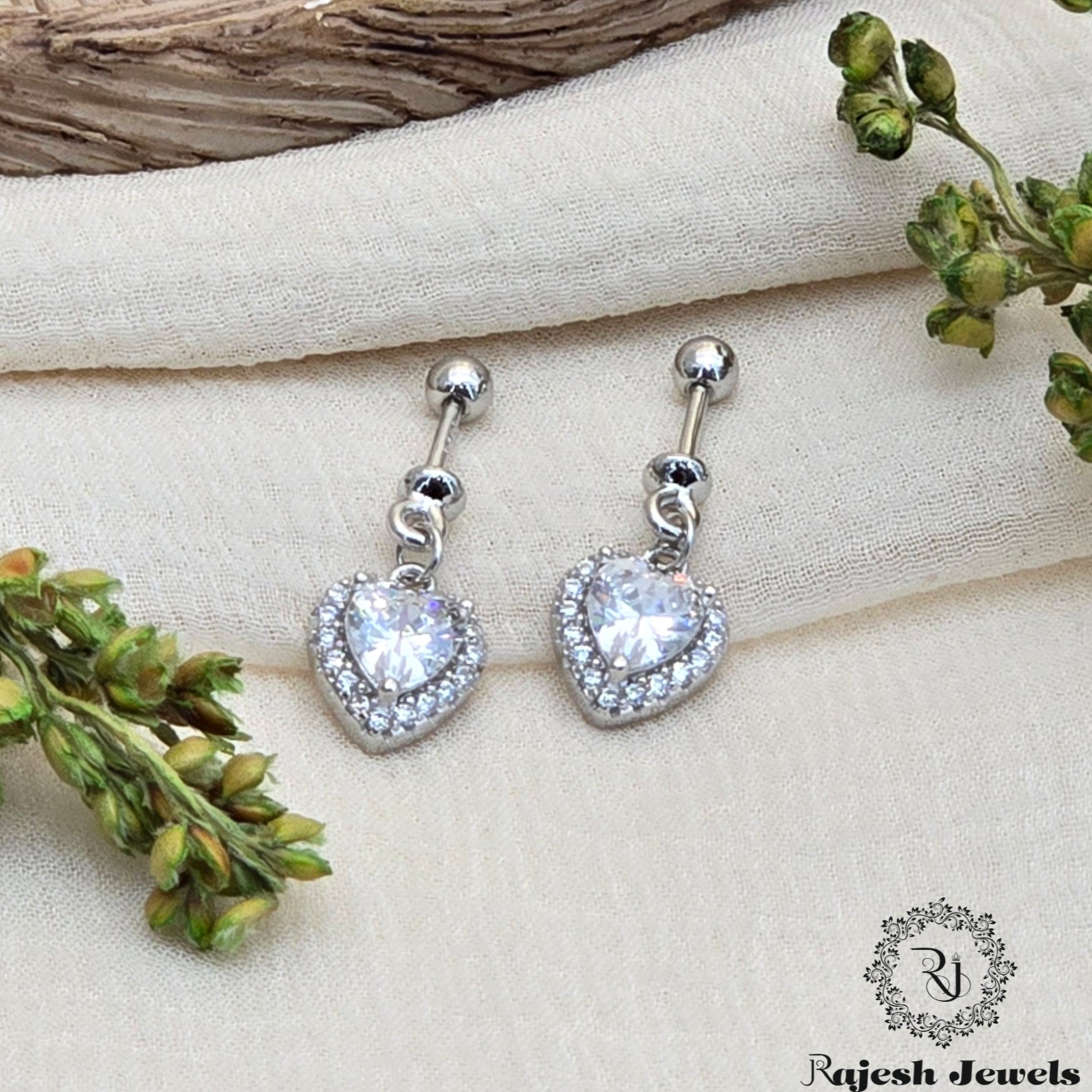 Glorified Silver Bugadi Earrings