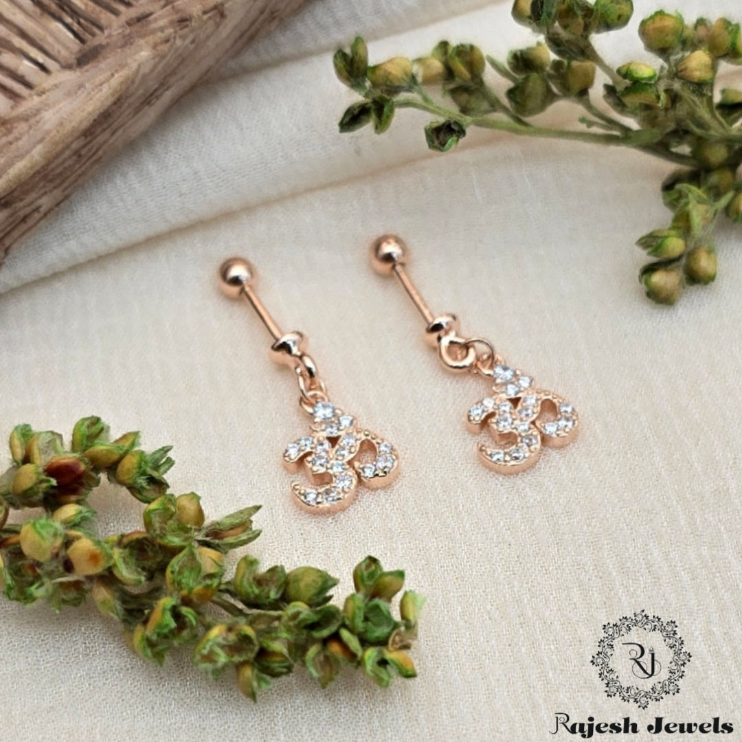 Authentic Cz Silver Bugadi Earrings