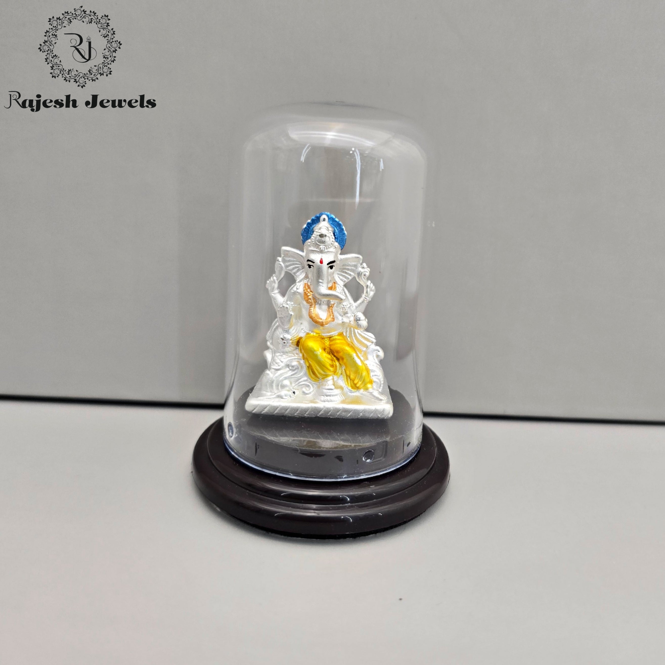 Shri Peeta Ganapathi Silver Idol