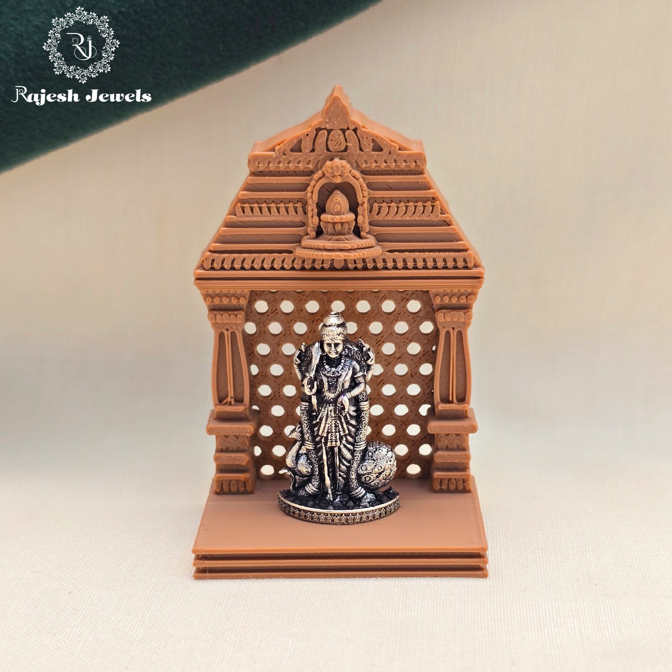 Lord Murugan 3D 925 Silver Idol