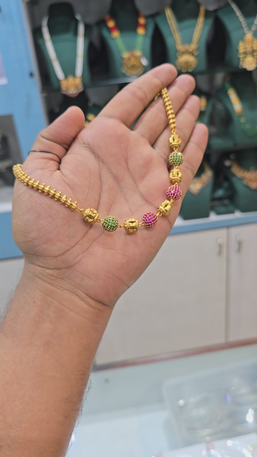 Load video: Shimmering 92.5 Pure Silver Cz Necklace