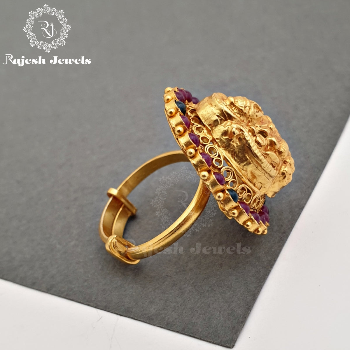 Lakshmi devi rings for on sale ladies