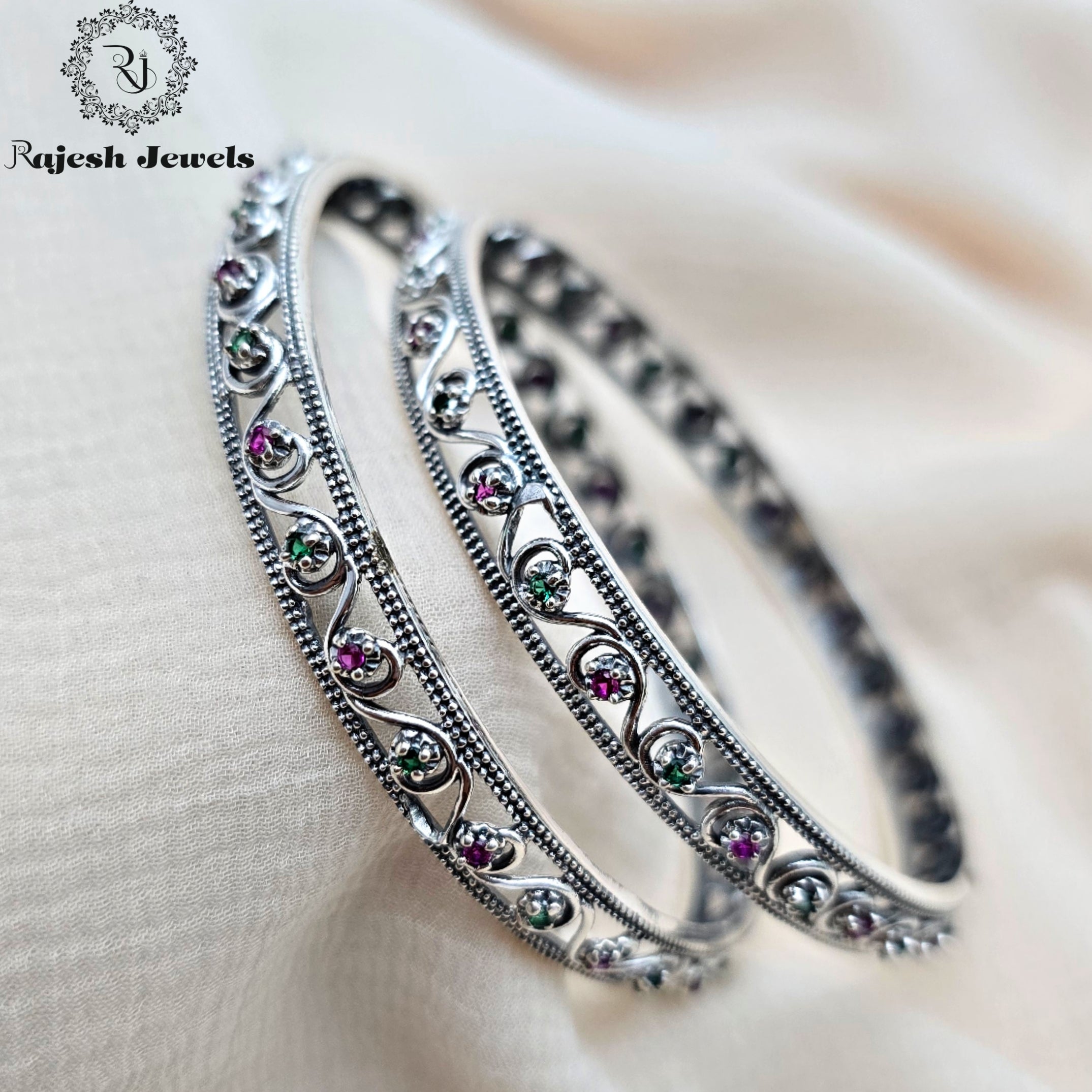 Silver Bangles