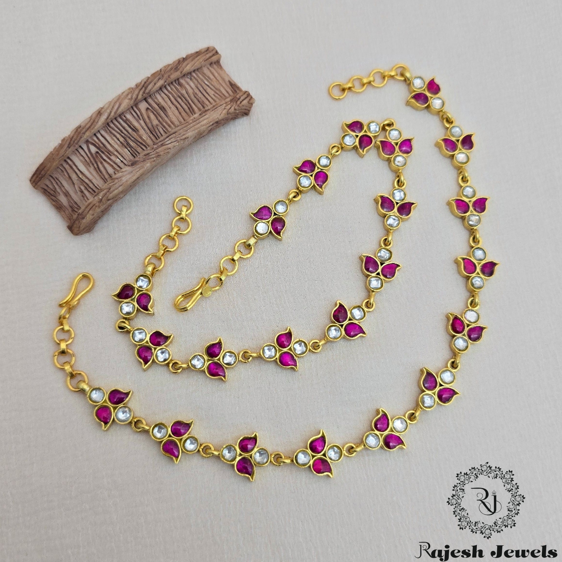 Lavishing Radiant Silver Gold Plated Anklet