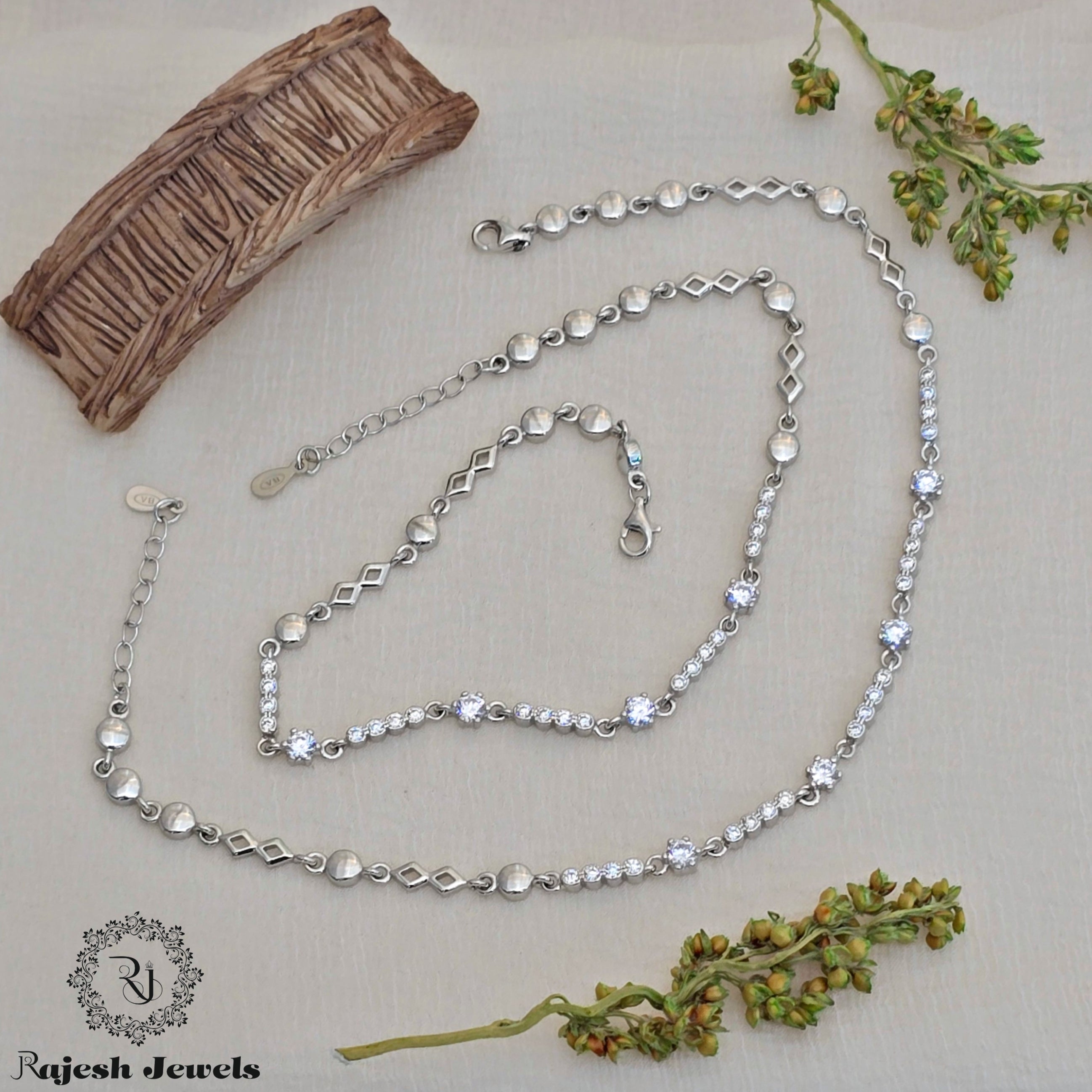 Opulent Cz Dailywear Anklet