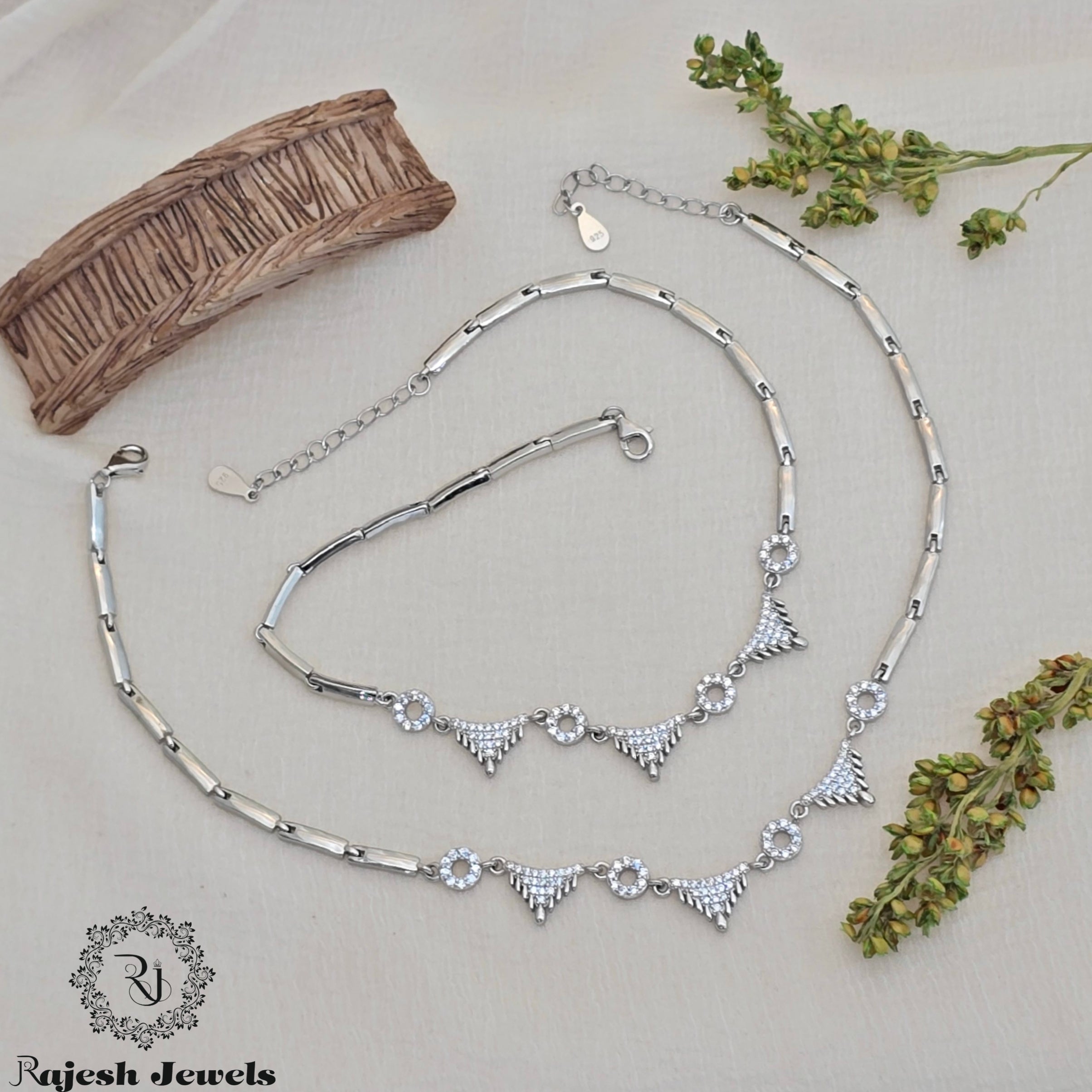Vibrant Cz Dailywear Anklet