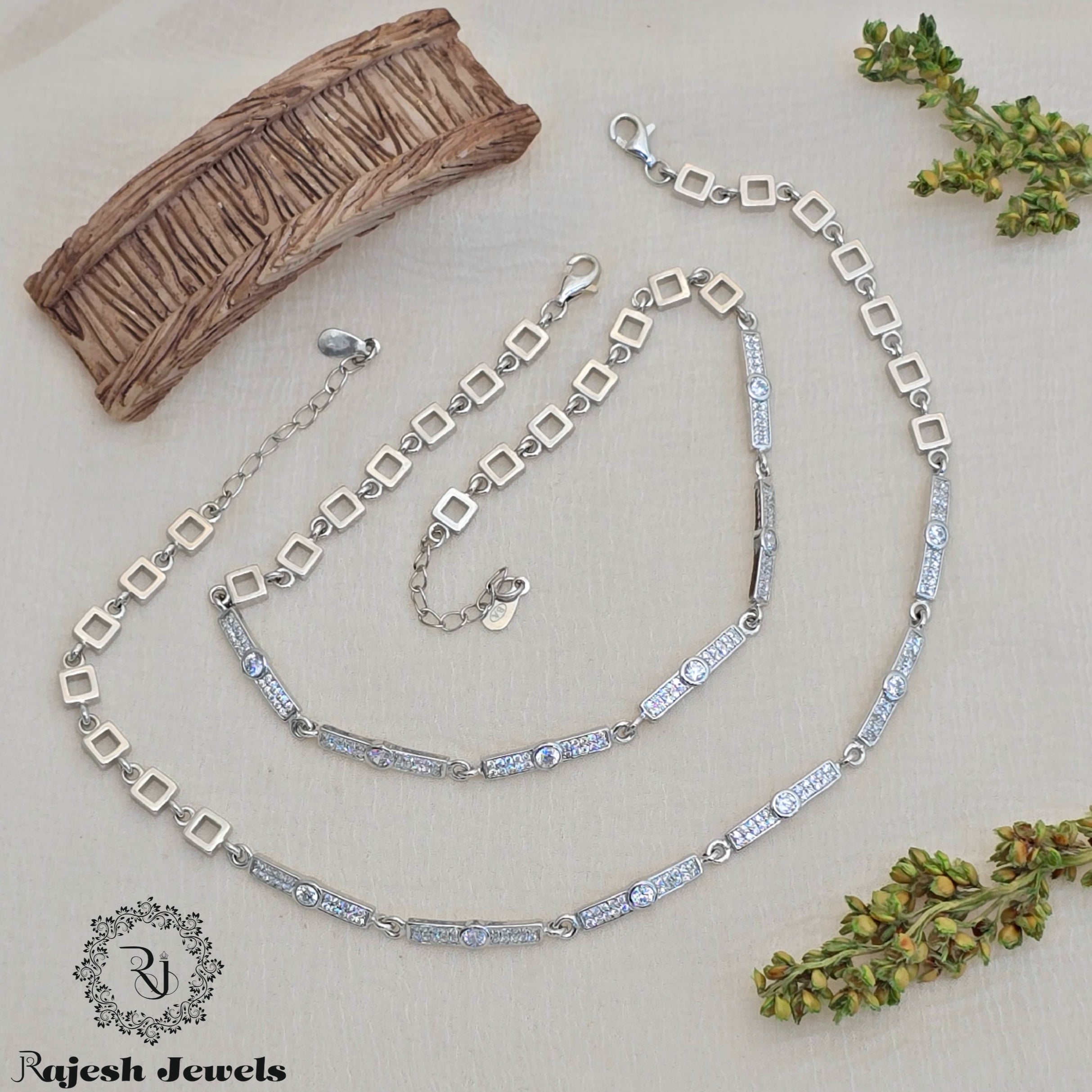 Shimmering Cz Dailywear Anklet