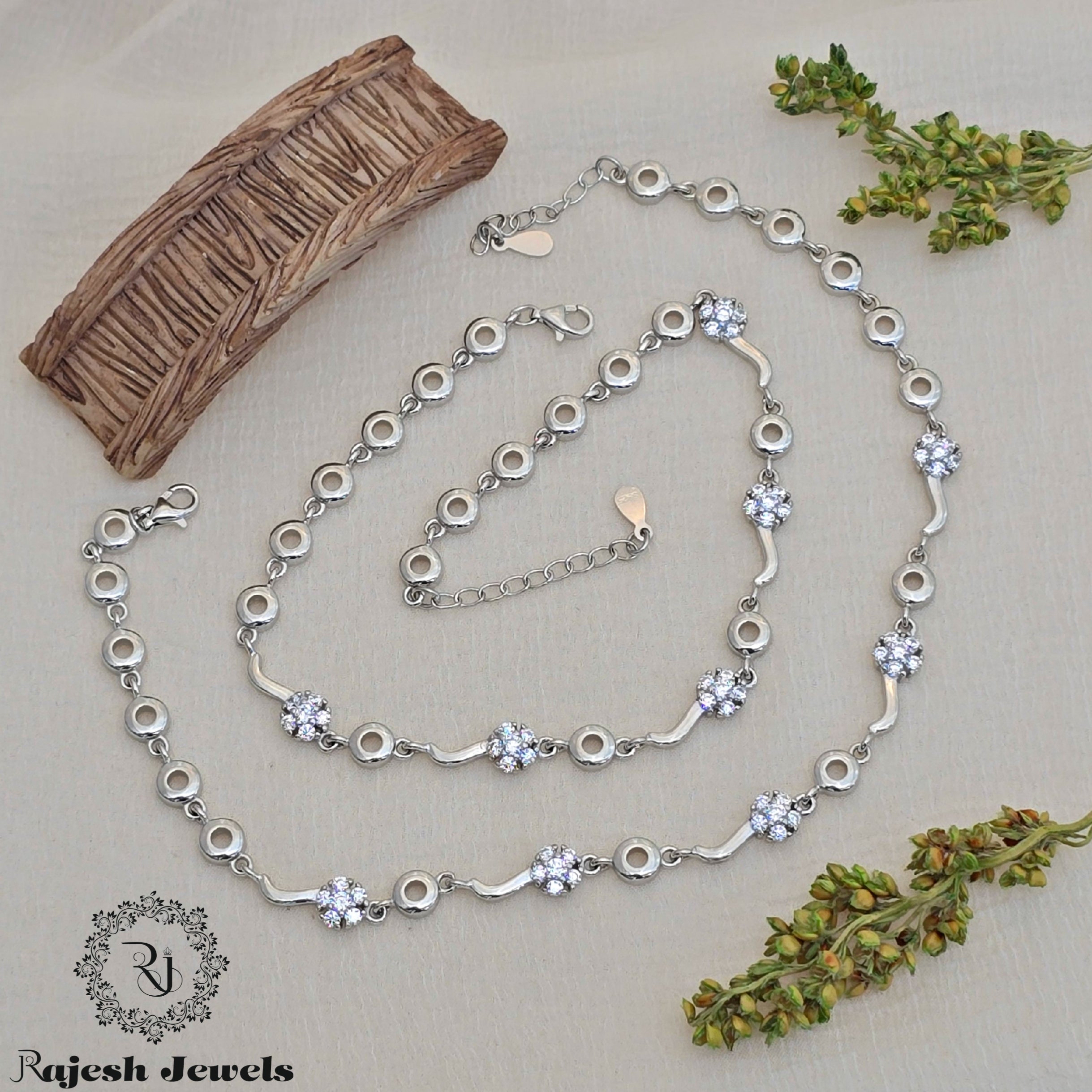 Wonderful Cz Dailywear Anklet