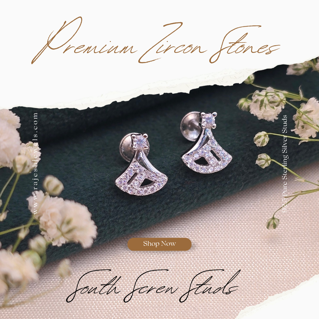 Luxurious Cz Stud Earrings