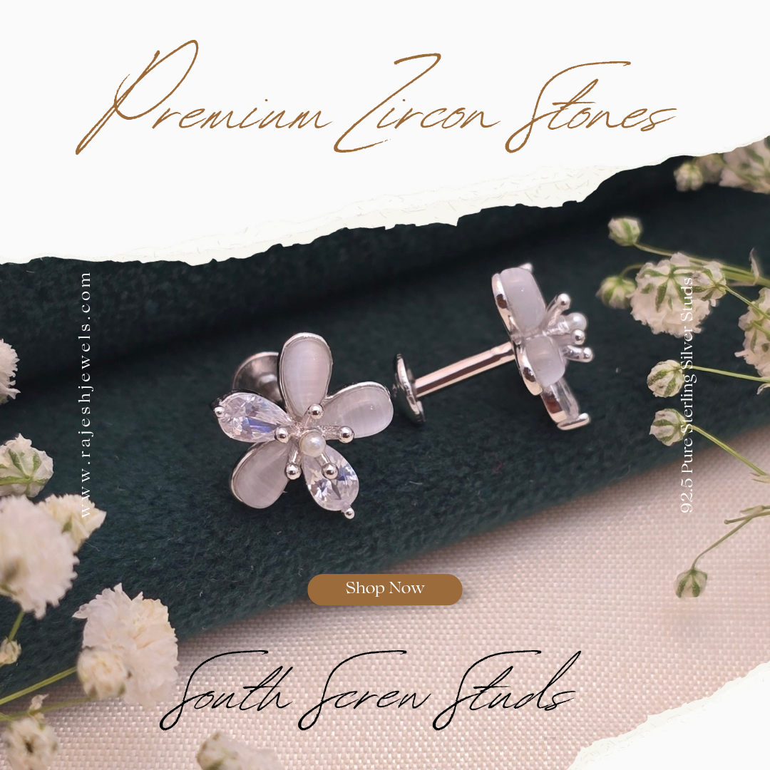 Exceptional Cz Stud Earrings