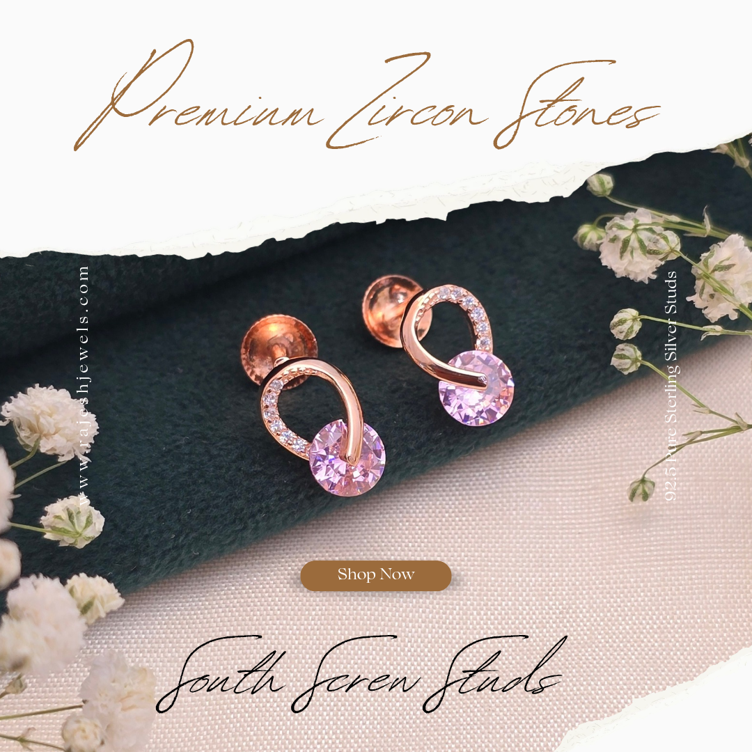 Breathtaking Cz Stud Earrings