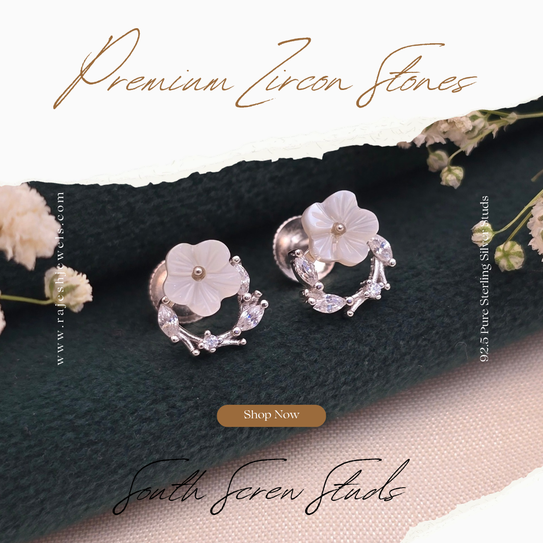Enchanting Sterling Cz Studs
