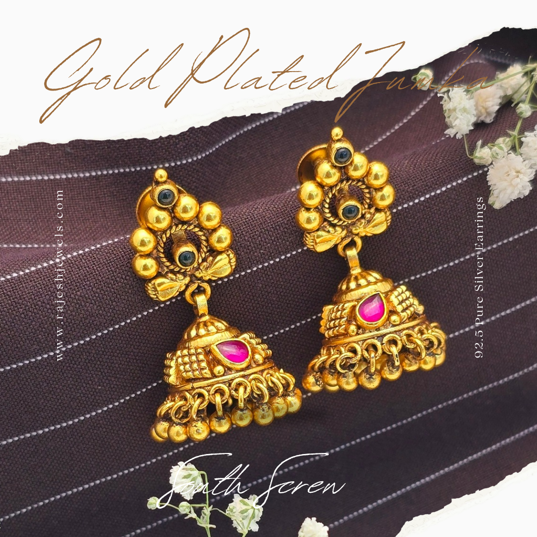 Dazzling Traditional Jumka Earrings