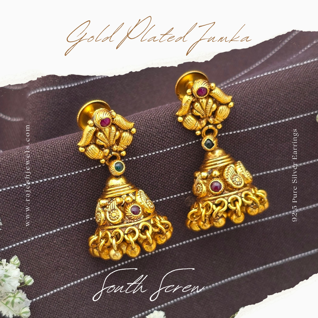 Iconic South Screw Jumka Earrings