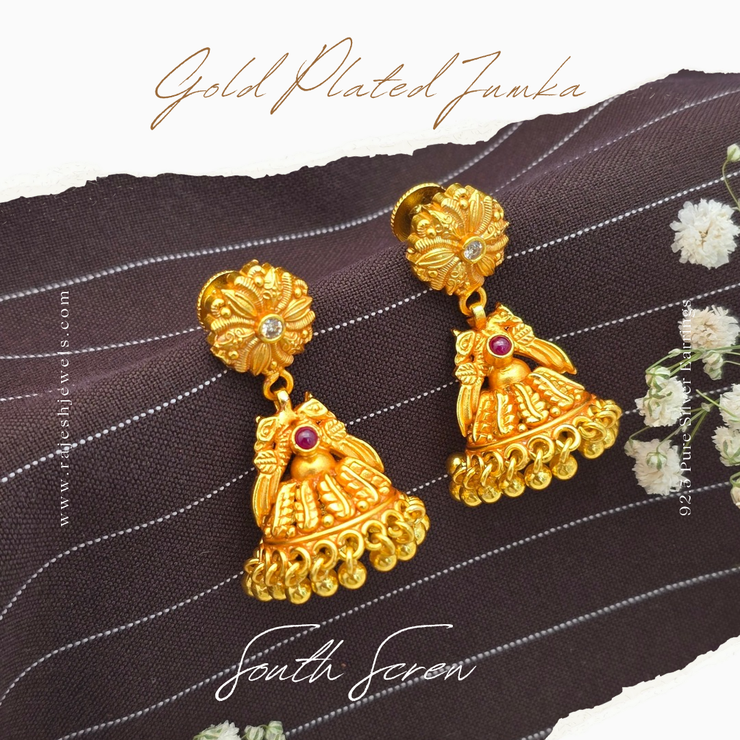 Dazzling Traditional Jumka Earrings