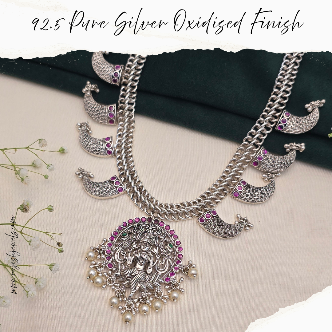 Vintage Oxidised Necklace