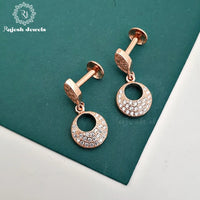 Spherical Rosegold Earrings