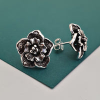 Classy Floral Stud Earrings