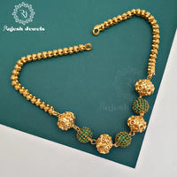 Exuberant Gold Plated Neckpiece