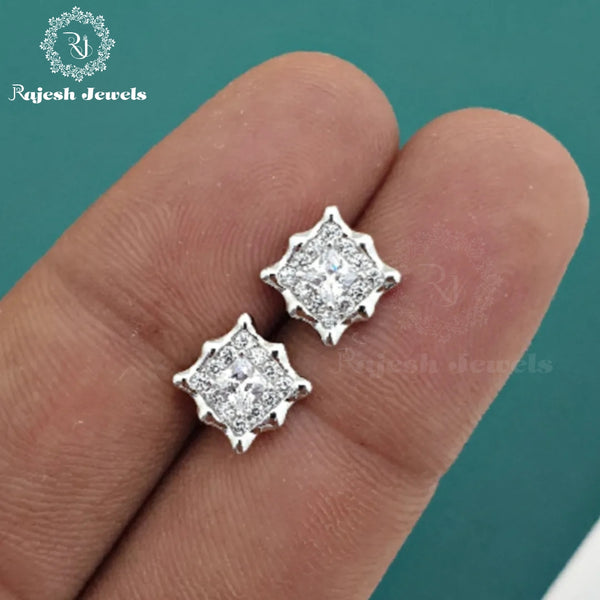 Squared Cz Earrings