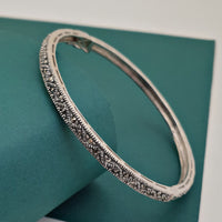 Sleek Marcasite Hand Kada