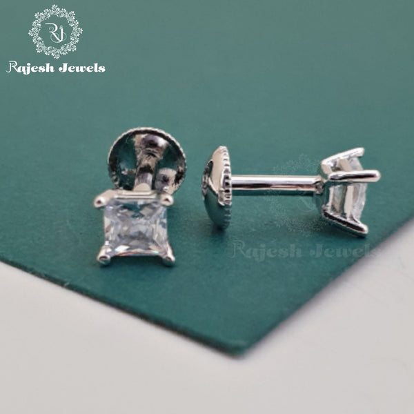 Squared Cz 5 mm Studs