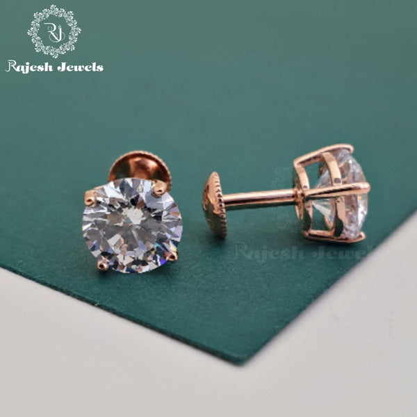 Solitaire Cz 8 mm Studs