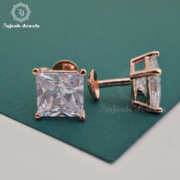 Squared Cz 7 mm Studs