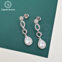 Appealing Cz Hanging Earrings