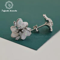 Stunning Cz Stud Earrings