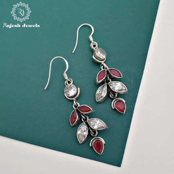 Superb Red & White Earrings