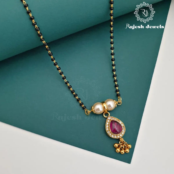 Charming Red Mangalsutra