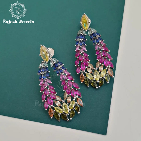 Furious Multi Cz Earrings