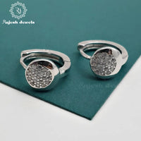 Classic Round Cz Earrings