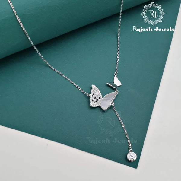 Butterflies Cz Neckpiece