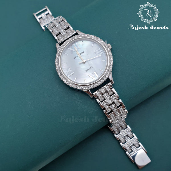 Classic Cz Ladies Watch – Rajesh Jewels