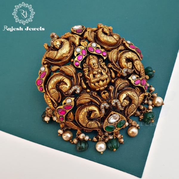 Blissfull Nakshi Kundan Pendant