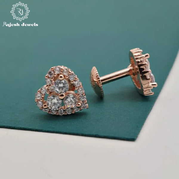 Glimmering Heart Studs