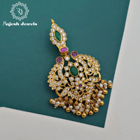 Shimmering Cz Gold Plated Pendent