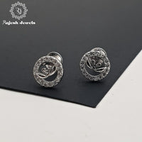 Lovely Pair Of Swan Studs