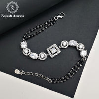 Squared Cz Hand Mangalsutra