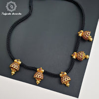 Fabulant Black Theard Neckpiece