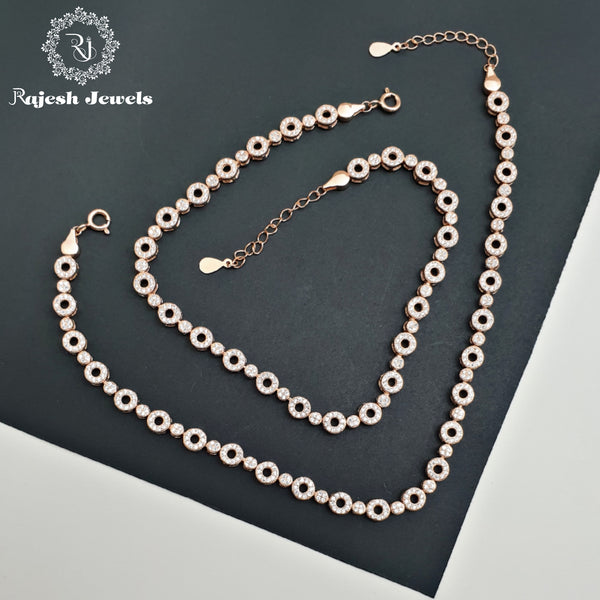 Picturesque Rosegold Anklet