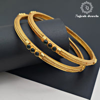 Super Elegant Gold Plated Bangles ( Size 2.6 )